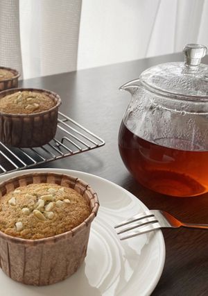紅茶のカップケーキ-レシピのメイン写真