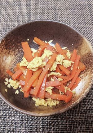 【"かえし"で簡単常備菜】人参しりしり-レシピのメイン写真