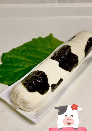 #うしロールケーキ　40cmロール-レシピのメイン写真