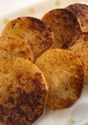 麺つゆバターは裏切らない＊長芋ステーキ-レシピのメイン写真