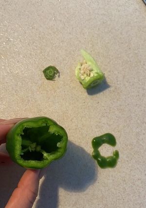 ピーマンの切り方-レシピのメイン写真