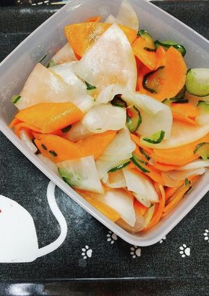無限漬物！鹿児島吹上庵の漬物風アレンジ！-レシピのメイン写真