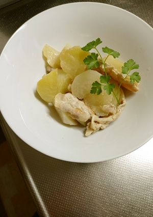 大根と豚肉の炒め煮-レシピのメイン写真