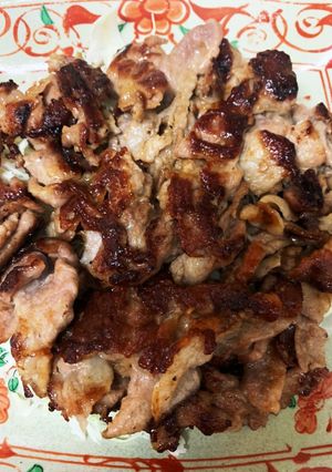 簡単豚こまでカリカリ生姜焼き-レシピのメイン写真
