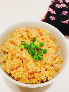 干しエビの玄米炊き込みご飯-レシピのメイン写真