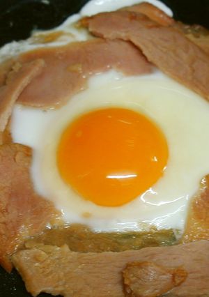 巣ごもり卵（つるし焼豚）-レシピのメイン写真