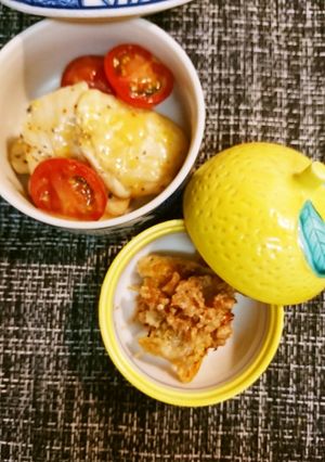 鶏とトマト柚子ドレサラダ仕立て-レシピのメイン写真
