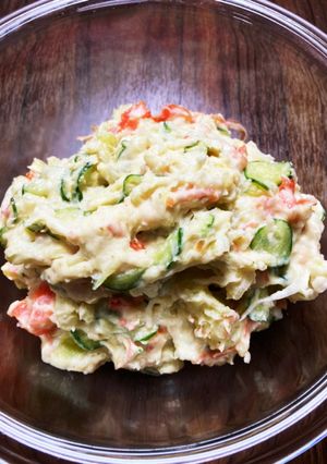 レンジで楽チン　しっとりポテトサラダ-レシピのメイン写真