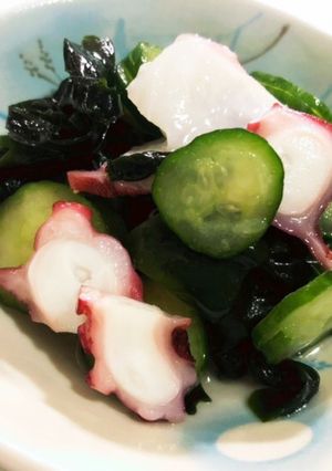 タコと胡瓜の酢の物-レシピのメイン写真