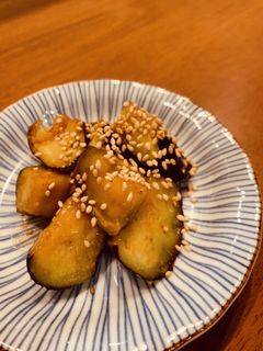 腹ペコ男子パクパク!なすの味噌炒め-レシピのメイン写真