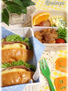 パイナップルと生ハムのサンドイッチ-レシピのメイン写真