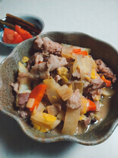 豚肉と白菜の味噌バター炊いたん-レシピのメイン写真