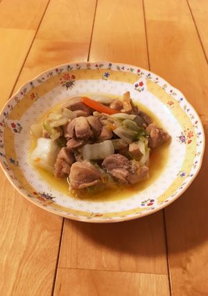 鶏もも肉と白菜の旨煮♪香味ペースト♪-レシピのメイン写真