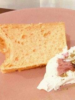 桜のシフォンケーキ♪-レシピのメイン写真
