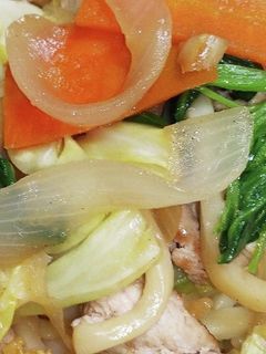関西風 焼きうどん-レシピのメイン写真