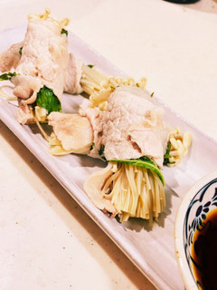 簡単♪♪豚肉蒸し巻き!-レシピのメイン写真