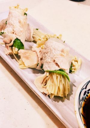 簡単♪♪豚肉蒸し巻き!-レシピのメイン写真