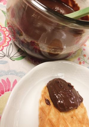 バレンタインに！簡単！チョコクリーム-レシピのメイン写真