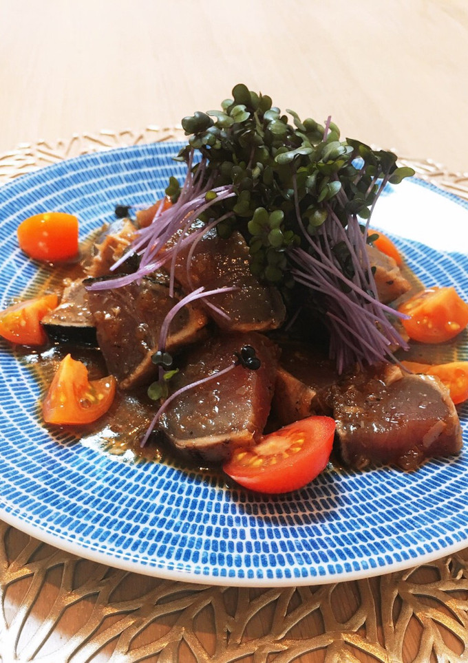 おろしのたれde鰹たたき★サラダ仕立て-レシピのメイン写真