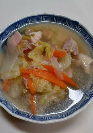 鶏肉入り♪野菜スープ-レシピのメイン写真