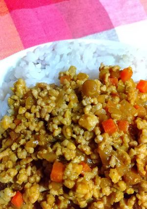 すぐできる簡単キーマカレー-レシピのメイン写真