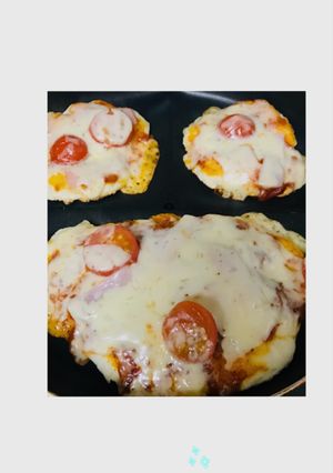子供も大喜び！簡単ピザミックスピザ！-レシピのメイン写真