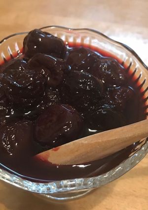 即席！アメリカンチェリーのラム煮-レシピのメイン写真