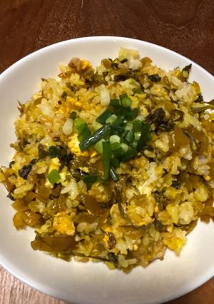 ピリ辛!高菜の炒飯-レシピのメイン写真