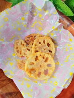お弁当おかず・おつまみに☆蓮根チップス-レシピのメイン写真
