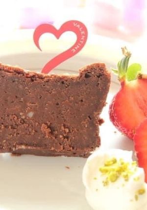 バレンタイン　混ぜるだけテリーヌショコラ-レシピのメイン写真