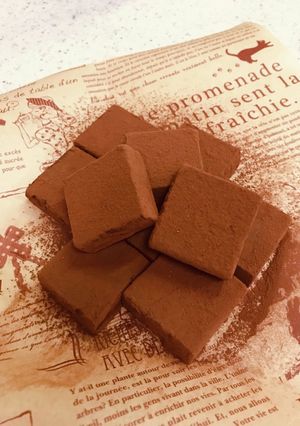 バレンタインに☆パティシエの作る生チョコ-レシピのメイン写真