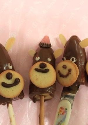 バレンタイン チョコバナナ-レシピのメイン写真