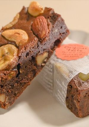 バレンタイン☆バナナとチョコのブラウニー-レシピのメイン写真