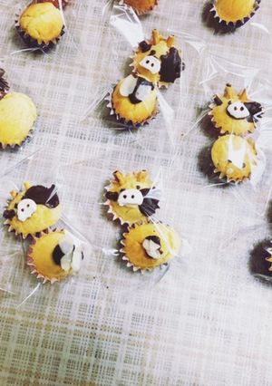 うし年ぶさかわカップケーキ♡-レシピのメイン写真
