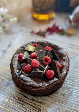 混ぜるだけな濃厚チョコレートチーズケーキ-レシピのメイン写真