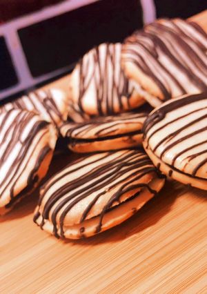 チョコラングドシャ　~バレンタイン~-レシピのメイン写真
