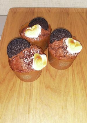 しっとりチョコマフィン-レシピのメイン写真