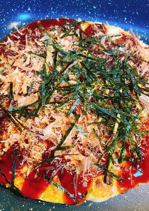 オートミール　お好み焼き　ふわふわ♡-レシピのメイン写真