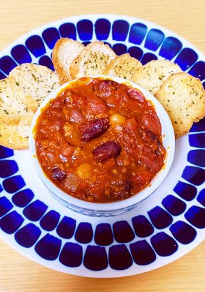 缶詰で簡単チリビーンズ-レシピのメイン写真