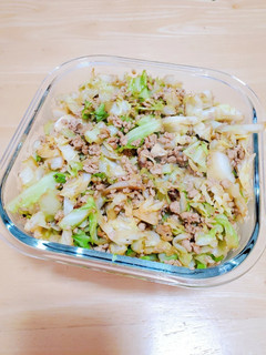 作り置き☆キャベツと鶏ひき肉の炒めもの-レシピのメイン写真