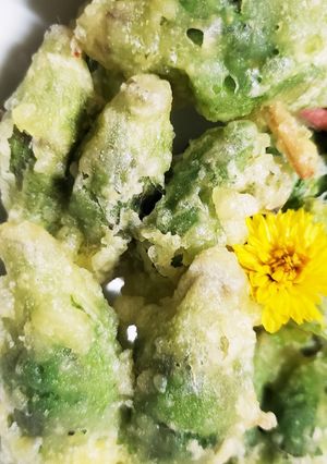 お年寄り絶賛シリーズ☆蕗の薹、天麩羅☆-レシピのメイン写真
