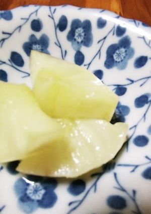 ヤーコン辛子漬け-レシピのメイン写真