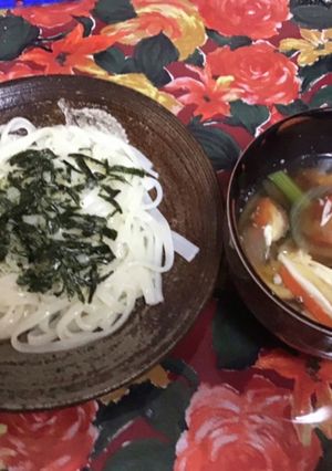 息子の為の湯盛りうどん-レシピのメイン写真