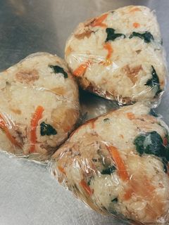 おかずおにぎり⭐︎豚バラいため-レシピのメイン写真