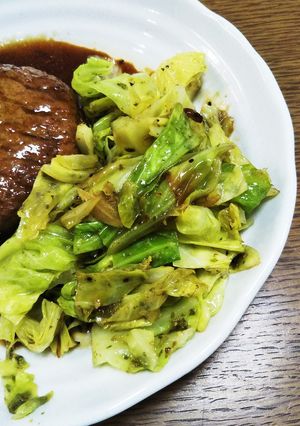 簡単でボリューミーな添え野菜-レシピのメイン写真
