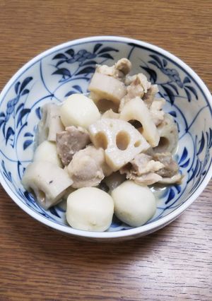 豚肉と根菜の煮物-レシピのメイン写真