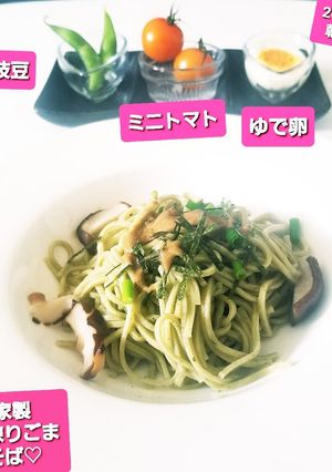 美味♡自家製冷し練りごま茶そば♡-レシピのメイン写真