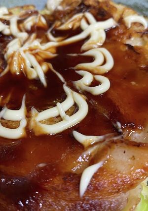 軽くて美味しい!米粉で作るお好み焼き！-レシピのメイン写真