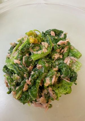 菜の花とツナのマヨネーズ和え-レシピのメイン写真