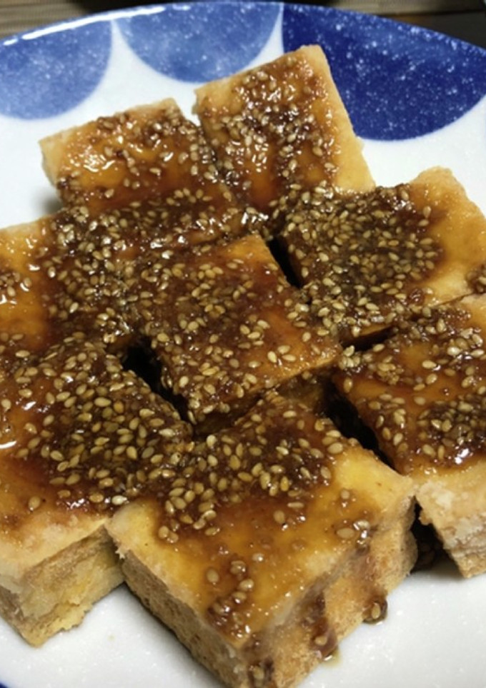 厚揚げのごまだれがけ-レシピのメイン写真